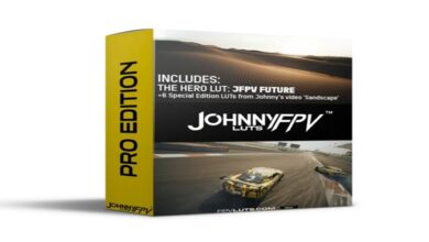 Johnny FPV x Jake Irish – Johnny FPV™ LUTS (PRO Edition) الحزمة كاملة برو
