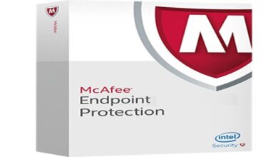 برنامج الحماية McAfee Endpoint Security v10.7.0.1109.23 كامل