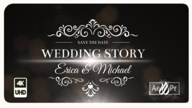 عناوين زفاف Videohive - Wedding Titles 33237582