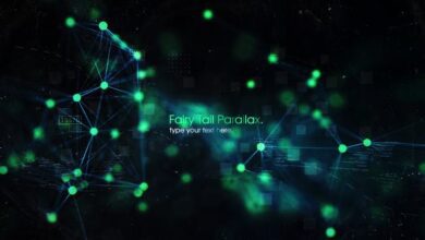 Videohive - Parallax Abstract Plexsus Titles - 33825655