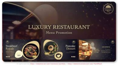 Videohive - Luxury Restaurant Menu 33705799 قائمة المطاعم الفاخرة