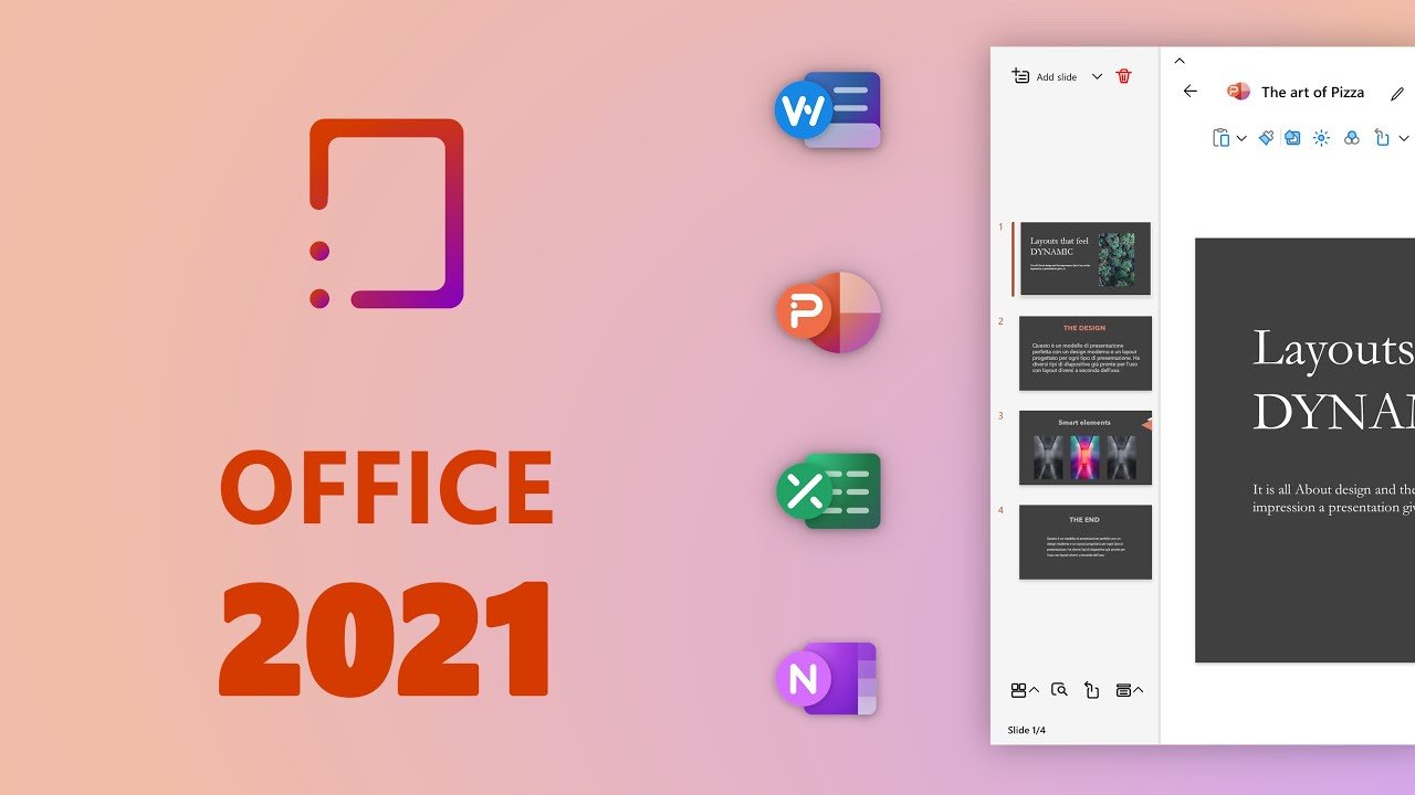 اصدار جديد اوفيس 2021 مفعل Microsoft Office 2021 Version 2108 Build 14326.20238 x64 En-Us Pre-Activated