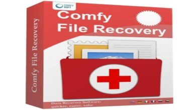 حزمة استعادة الملفات المحذوفة Comfy Data Recovery Pack 3.9 All Editions جميع الاصدارات