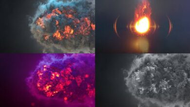 Videohive - Fire Blast Logo Intro 32826516