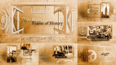 Videohive - The Mechanical Frame of History 23741093