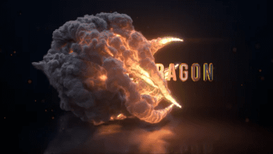 Videohive - Fire Trails Logo - 33884790