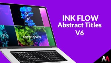 Videohive - Abstract Titles V6 | Ink Flow 33697346