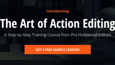 كورس تعلم الاكشن الرائع كامل FILM EDITING PRO - The Art of Action Editing