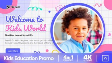 Videohive - Happy Kids Education Promo - 33588214 للبريمير