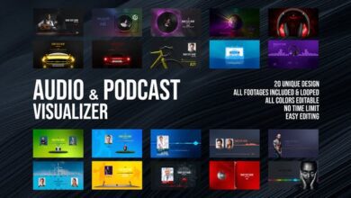 Videohive - Audio and Podcast Visualizer 33544075