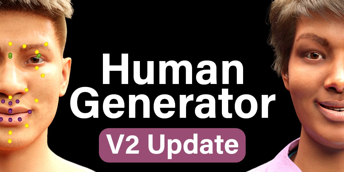 Human Generator V2 - Blender Market
