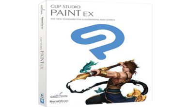 اصدار جديد Clip Studio Paint EX v1.10.13 64 Bit + Content Pack مع كامل الاضافات