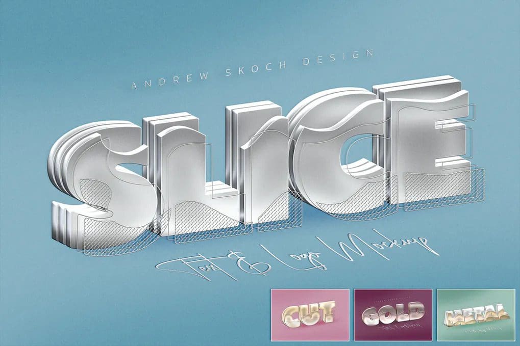 موك اب شرائح معدنية