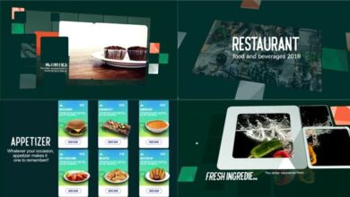 Videohive - Restaurant Food & Beverages Menu Display 21465711