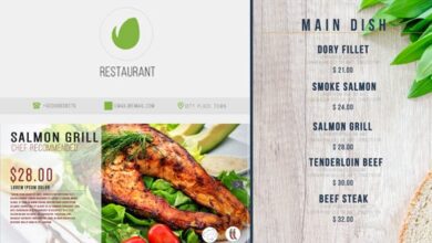 Videohive - Restaurant Digital Food Menu - 19892670