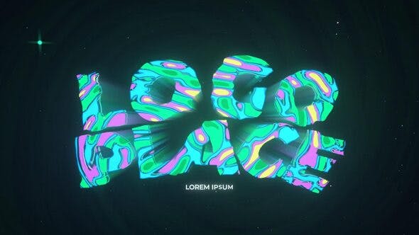 Videohive - Psychedelic Opener Logo & Title - 33854617