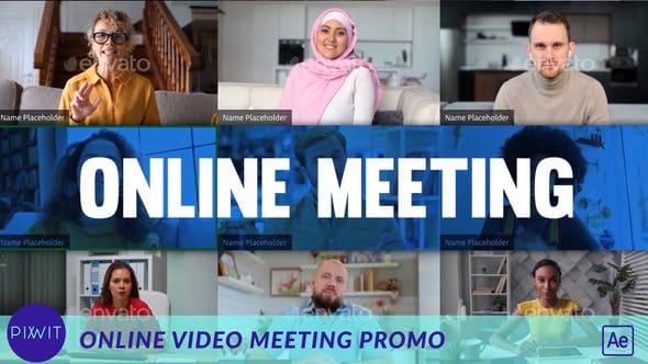 Videohive - Online Video Meeting Promo 33097577