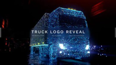 بريمير Videohive - Truck Logo Reveal For Premiere Pro - 33308225