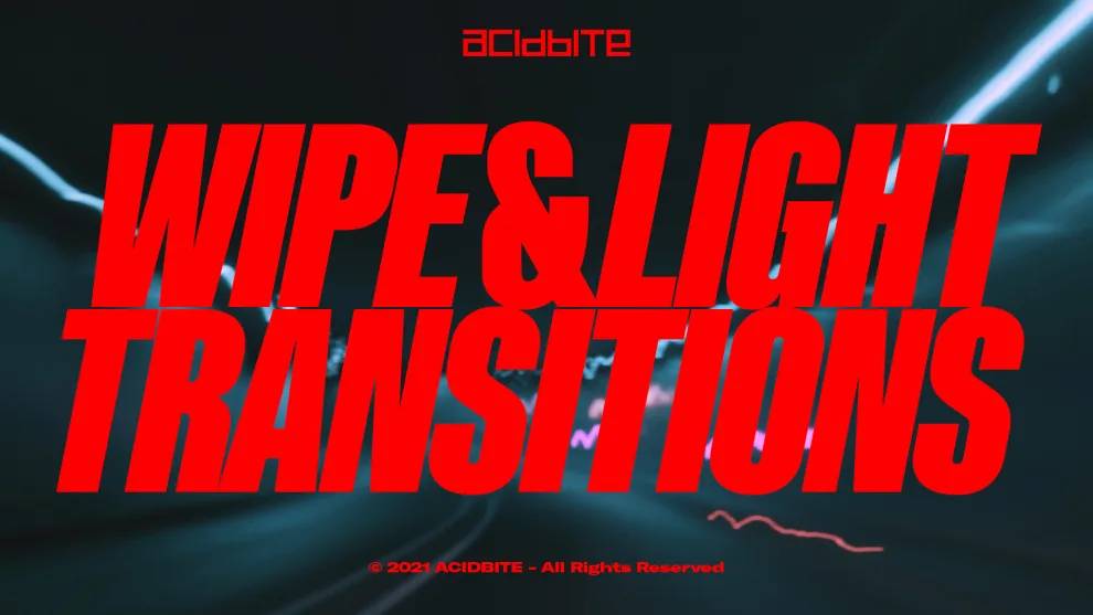 AcidBite – Wipe & Light Transitions Free Download