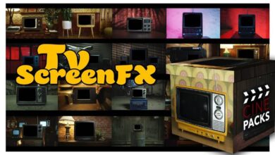 Cinepacks – TV Screen FX Free Download الحزمة كامــــــــلة