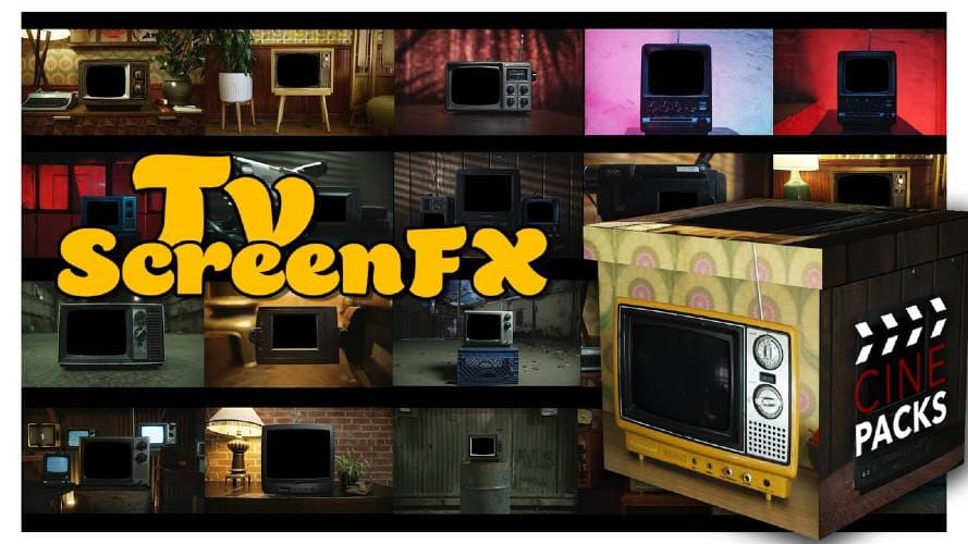 Cinepacks – TV Screen FX Free Download الحزمة كامــــــــلة