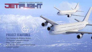 Videohive - Jet Flight - 33910881 - Project for After Effects