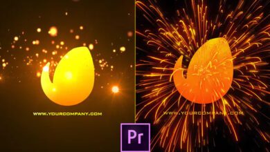 للبريمير |Videohive - Red Electric Cinematic Logo Revealer - Premiere Pro - 34056286