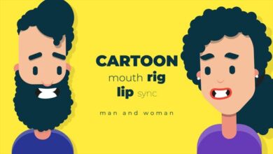 Videohive - Cartoon mouth rig with lip sync - 34117403