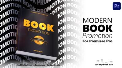 للبريمير Videohive - Modern Book Promotion For Premiere Pro - 33746622