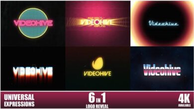 Videohive - 80's Logo Reveal 28431572