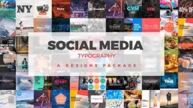 Videohive - Instagram Stories Typography 21724397