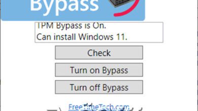 اداة  لتجاوز متطلبات TPM 2.0 لتثبيت Windows 11