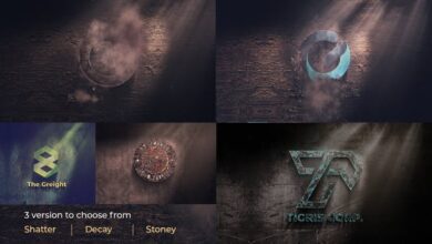 الشعار القديم الملحمي Videohive - Epic Ancient Logo Reveal 34822614