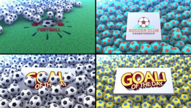 Videohive - Soccer Logo Reveal 2 - 34606101