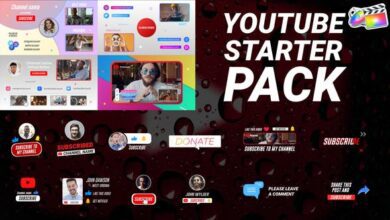 ماك Videohive - Youtube Starter Pack | FCPX - 34675603