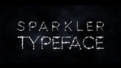 Videohive - Sparkler Typeface 34933538