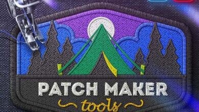 ادوات صنع الرقع المطرزةGraphicRiver - Patch Maker Tools 33866640