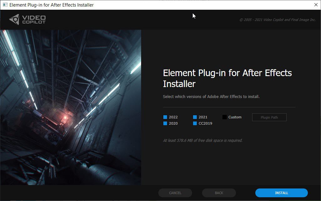 الاصدار الجديد مفعل كامل Video Copilot – Element 3D v2.2.3 Build 2168