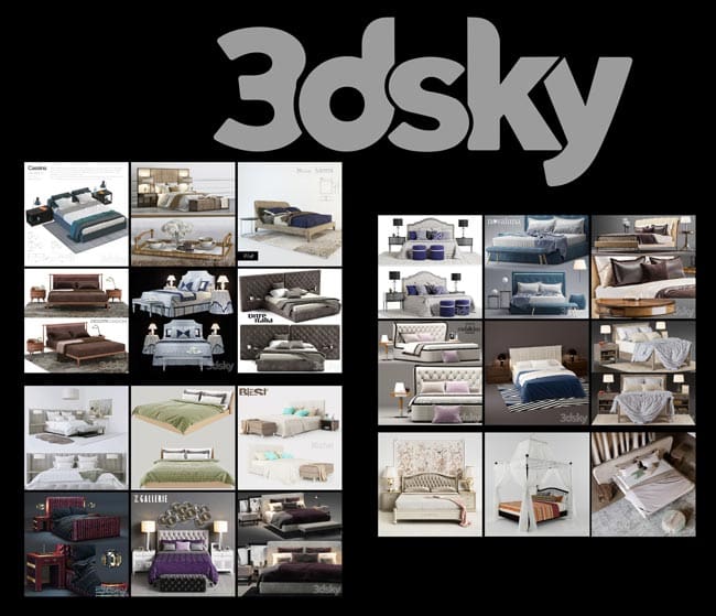 3DSky - 60 beds تجميعة رائعة