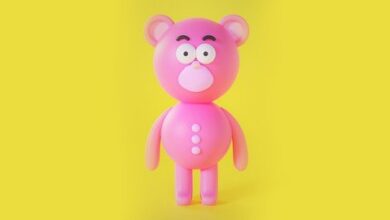 Blender 3D: Easy Cartoon Bear Character