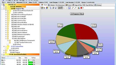 اصدار جديد مفعل لبرنامج معرفة أين تذهب مساحة القرص TreeSize Professional v8.2.0.1617 x64