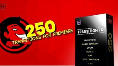 حزمة انتقالات سلسة سهلة الاستخدام للبريمير كاملة Handy Seamless Transitions 237638 - Premiere Pro Templates