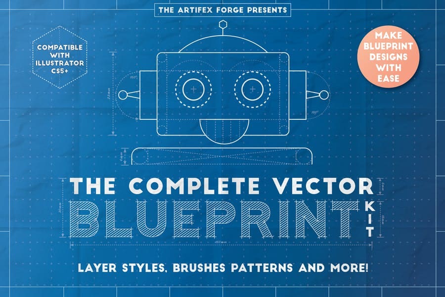 The Complete Vector Blueprint Kit