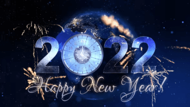 Videohive - New Year Countdown Clock 2022 V3 - 9819353