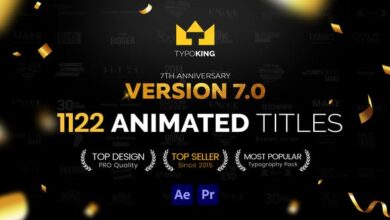 Videohive - TypoKing | Title Animation - Kinetic Typography Text V7 - 11263341