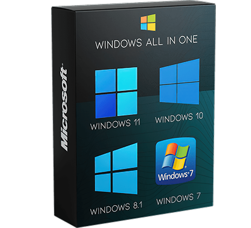 اكبر تجميعة ويندز باسطوانة واحدة ويندز 7, 8.1, 10, 11, Server كاملة مفعلة Windows All (7, 8.1, 10, 11, Server) x86x64 AIO -265in1- Updated December 2021 Preactivated