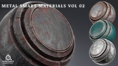 Artstation -- Metal Smart Materials vol 02