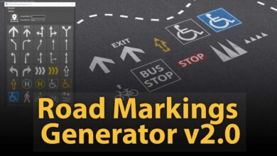 Road Markings Generator 2.0