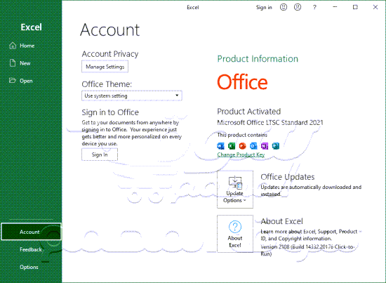 اصدار جديد اوفيس 2021 كامل مفعل Microsoft Office 2021 LTSC Version 2108 Build 14332.20176 x64 Preactivated