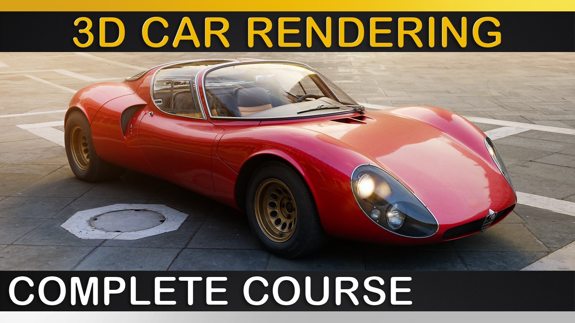 3ds Max V Ray Car Shading Lighting Rendering Course